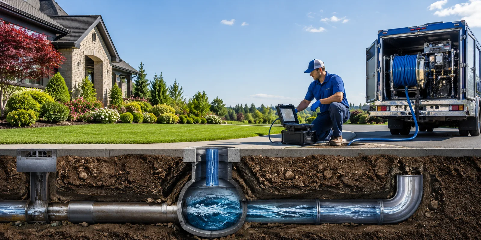 Drainage restoration information for Linwood, KS